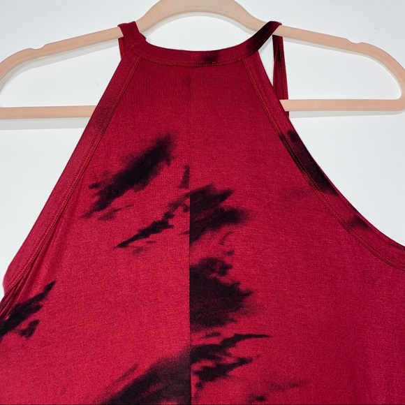 Tie-Dye Glitter Skull Tank - Picture 9 of 9